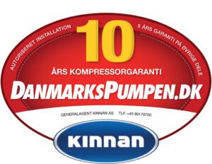 DK Pumpen 10 aar garanti