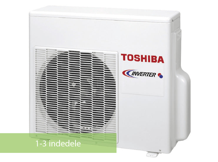 Toshiba Multi system med 3 indedele