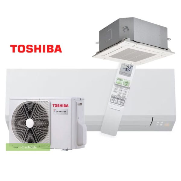 TOSHIBA Multisystem, luft/luft varmepumpe